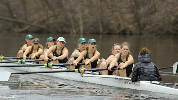 MSU Rowing 2016.  Photo courtesy of MSU SID.